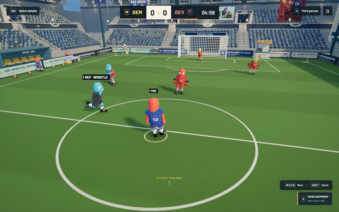 Where Is The Ref? gameplay screenshot